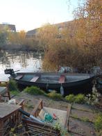 Stalen boot 4m x 1.45m met motor, Watersport en Boten, Ophalen, Gebruikt, Overige typen, Motorboot