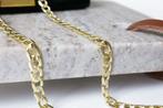 Luca | 14 Karaat Gouden Gourmet Schakel Ketting, Sieraden, Tassen en Uiterlijk, Kettingen, Ophalen of Verzenden, Zo goed als nieuw