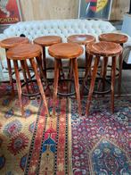 Stoere vintage barkruk uit café zware kwaliteit barkrukken, Ophalen, Gebruikt