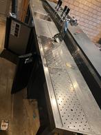 Lekblad met spoelbak - Horeca, Ophalen, Gebruikt, RVS Meubilair, Geen idee