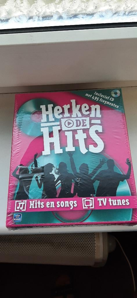 Hits en songs - TV Tunes - Herken de Hits, Vijf spelers of meer, Ophalen of Verzenden, Nieuw, KING International Zaandam