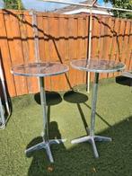 2 Gebruikte statafels 60 cm, Ophalen, Gebruikt
