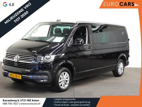 Volkswagen Transporter 2.0 TDI L2 Dubbele Cabine Automaat Ai, Auto's, Bestelauto's, Bedrijf, Te koop, ABS, Airbags, Airconditioning