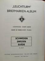 Verzameling oud Zweden op Leuchtturm bladen 1855-1959, Ophalen of Verzenden, Buitenland