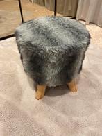 Fluffy Kruk - Diameter 33cm, Hoogte 38cm, Huis en Inrichting, Banken | Voetenbanken en Poefen, Minder dan 50 cm, Rond, Ophalen of Verzenden