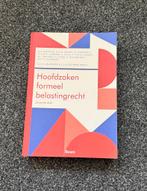 Hoofdzaken formeel belastingrecht, Boeken, Ophalen of Verzenden, Zo goed als nieuw, WO