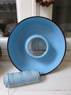 Frans blauwe emaillen rijstring / tulband / cakevorm bakvorm, Antiek en Kunst, Antiek | Emaille, Ophalen of Verzenden