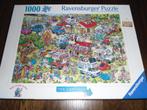 Legpuzzel Ravensburger 1000 stukjes 5 stuks, Ophalen, 500 t/m 1500 stukjes, Zo goed als nieuw, Legpuzzel