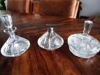 Mooie 3-delige handgeslepen kristal set, Antiek en Kunst, Ophalen