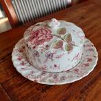 Johnson Brothers/Bros ROSE CHINTZ  Puntgave ronde botervloot, Huis en Inrichting, Keuken | Servies, Overige typen, Ophalen of Verzenden