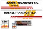 Vrachtauto decal 1:50 Boekel Waarland ( trailer ), Verzenden, Nieuw, Bus of Vrachtwagen, Overige merken