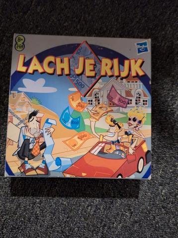 Lach je Rijk Bordspel - Hasbro beschikbaar voor biedingen