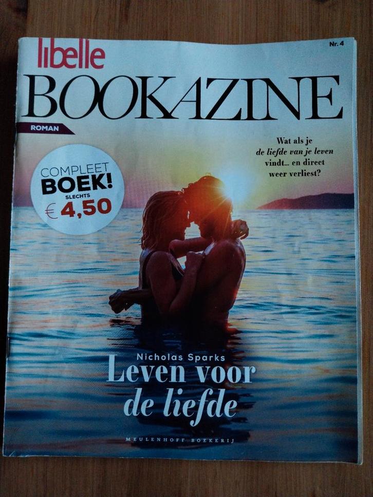 Libelle Bookazine Nicolas Sparks- Leven voor de liefde, Boeken, Romans, Gelezen, Nederland, Ophalen of Verzenden
