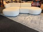 Hoekbank Eloi Teddy stof 275x150 Direct/Leverbaar E-7020, Hout, 250 tot 300 cm, #Modern#Hoekbank#Loungebank#Teddystof#Wit#Meubel#Seats