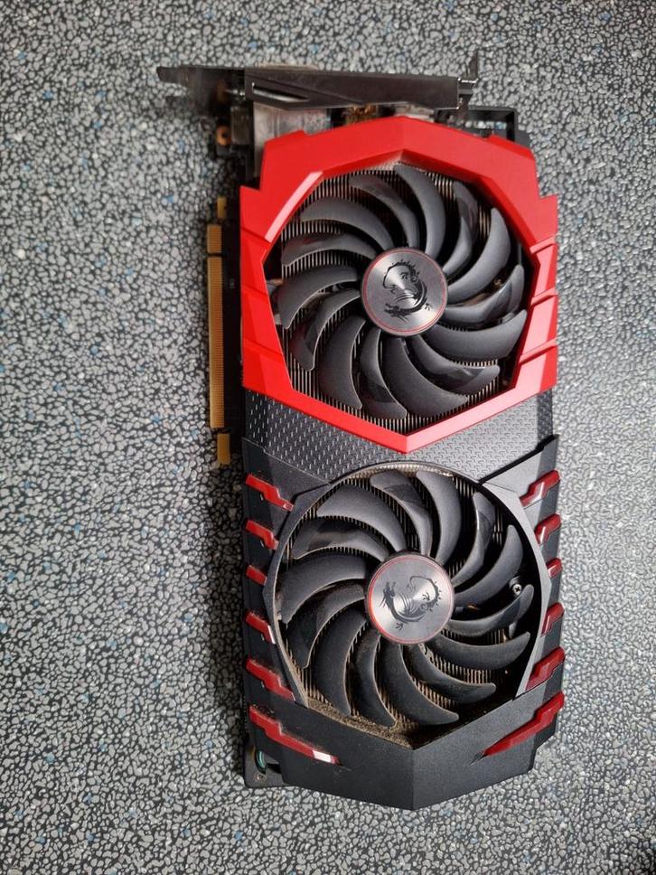 MSI GeForce GTX 1060 6GB, Computers en Software, Videokaarten, Gebruikt, Nvidia, PCI-Express 3.0, GDDR5, HDMI, DisplayPort, DVI