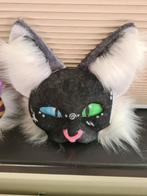 Therian mask zwarte kat, Ophalen of Verzenden