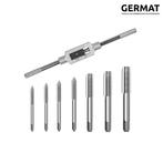 7-delige Schroefdraad Tap Set M3 - M12, Germat, Gereedschap of Toebehoren, Nieuw, Germat