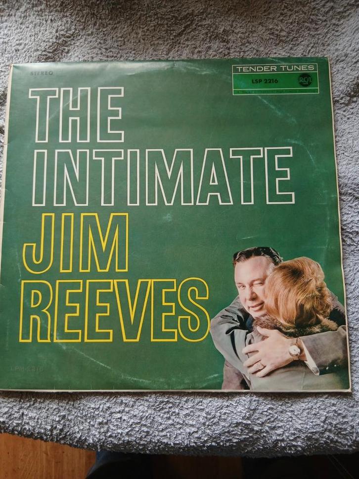 The Intimate Jim Reeves - LP, Cd's en Dvd's, Vinyl | Country en Western, Gebruikt, Ophalen of Verzenden