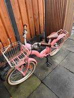 Sjoef 20 inch meisjesfiets met mand, Ophalen, Gebruikt, 20 inch, Handrem