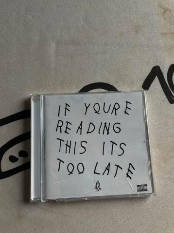 Drake - If You're Reading This It's Too Late CD beschikbaar voor biedingen