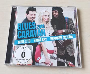 Blues Caravan 2018 CD + DVD Mike Zito Vanja Sky Bernard Alli beschikbaar voor biedingen