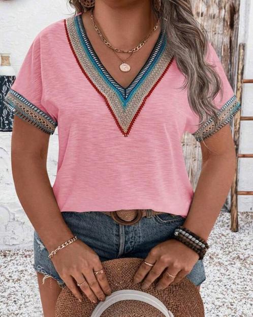 Top Benthe Roze (44 tm 52) ** NIEUW**, Kleding | Dames, Grote Maten, Nieuw, Shirt of Top, Roze, Verzenden