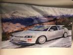 Ford escort cosworth vlag deko garage, Ophalen of Verzenden, Nieuw, Auto's