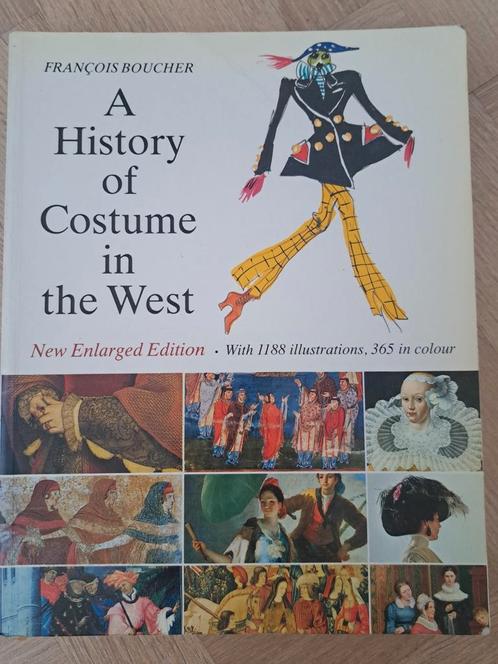 Boek A history of costume in the west, François Boucher, Boeken, Mode, Gelezen, Mode algemeen, Ophalen of Verzenden