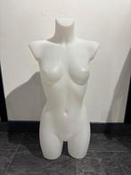 Paspop, torso, buste  wit   3st, Ophalen, Zo goed als nieuw