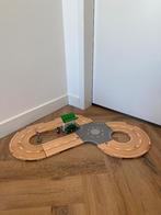 ZGAN Brio houten trein auto stad wegen set 33747 station weg, Ophalen of Verzenden, Zo goed als nieuw