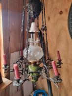Antieke Hang Olielamp, Antiek en Kunst, Antiek | Lampen, Ophalen