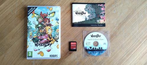 Wonder Boy The Dragon's Trap incl soundtrack sampler spel, Spelcomputers en Games, Games | Nintendo Switch, Zo goed als nieuw