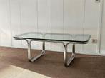 Vintage chroom coffeetable, Huis en Inrichting, Tafels | Salontafels, Minder dan 50 cm, Rechthoekig, 50 tot 100 cm, Ophalen of Verzenden