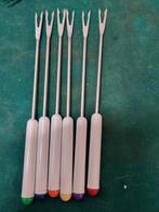 fondue vorken 6 stuks gekleurd, Ophalen of Verzenden, 'T Olde Gre-j, Info@toldegrej.nl, Endepoelstraat 20f Didam