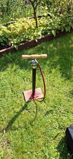 Vintage Fietspomp met Houten Handvat, Ophalen, Gebruikt