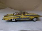1961 Corgi Toys 221 CHEVROLET IMPALA YELLOW CAB (Opknapper), Ophalen of Verzenden, Gebruikt, Auto, Corgi