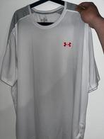 UNDER ARMOUR T-SHIRT 2XL (Red, White,Grey), Kleding | Heren, T-shirts, Wit, Under Armour, Nieuw, Overige maten