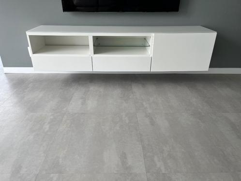 TV meubel 180 cm met ledverlichting, Huis en Inrichting, Kasten | Televisiemeubels, Minder dan 100 cm, 150 tot 200 cm, 25 tot 50 cm