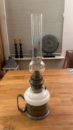 tinnen olielamp vintage antiek, Antiek en Kunst, Antiek | Lampen, Ophalen