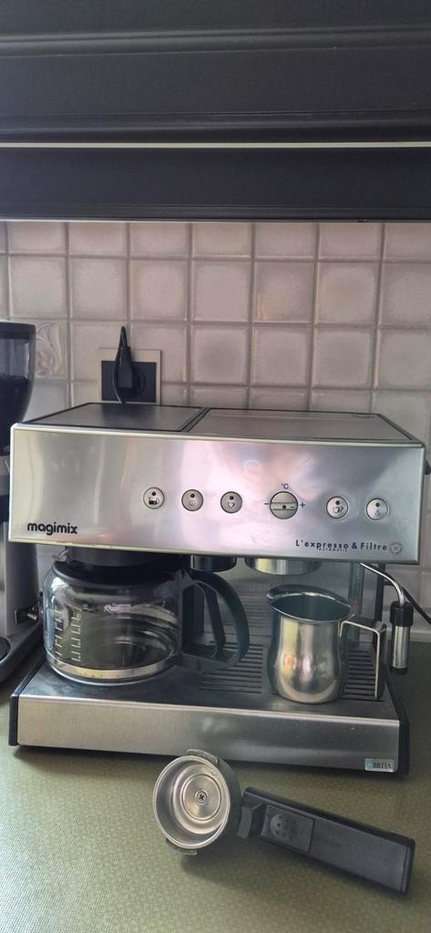 Magimix L'Expresso & Filter Automatic - Topstaat!, Witgoed en Apparatuur, Koffiezetapparaten, Ophalen of Verzenden
