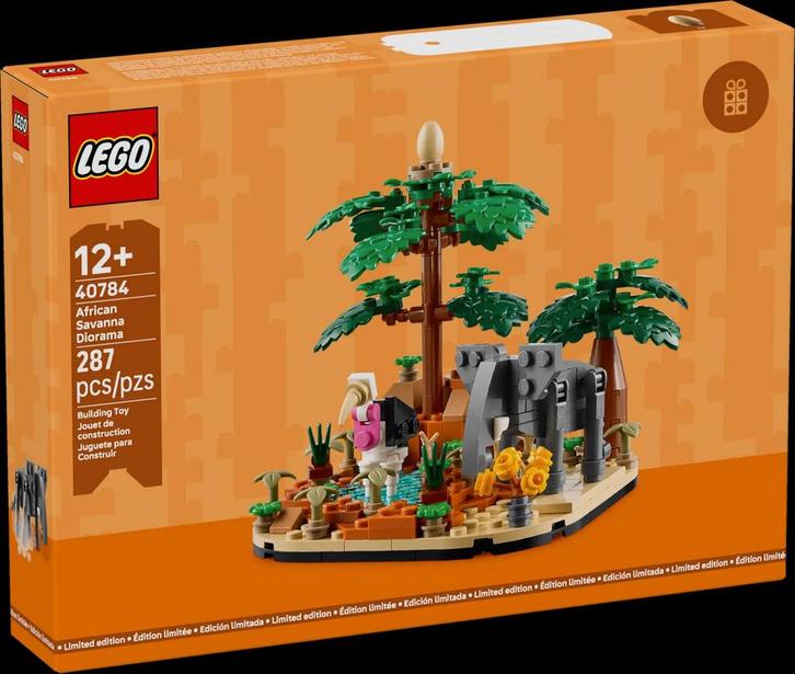 LEGO 40784 African Savanna Diorama - Nieuw!, Kinderen en Baby's, Speelgoed | Duplo en Lego, Nieuw, Lego, Complete set, Ophalen of Verzenden