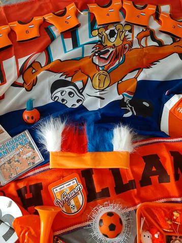 Oranje Merchandise Collectie voor de Fan! beschikbaar voor biedingen