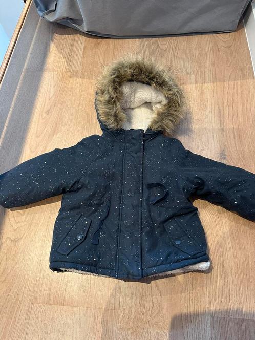 Meisjes jas van merk La Roudete, mt 86, Kinderen en Baby's, Babykleding | Maat 86, Zo goed als nieuw, Meisje, Jasje, Ophalen of Verzenden