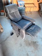 Elektrisch verstelbare relaxstoel, Huis en Inrichting, Fauteuils, Ophalen of Verzenden, Gebruikt, Stof, 75 tot 100 cm