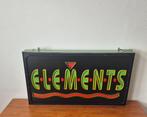 Vintage Neon verlichting 'Elements', -, Lichtbak of (neon) lamp, -, Ophalen of Verzenden