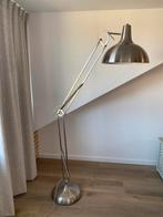 Design vloerlamp staal, Huis en Inrichting, Overige materialen, Gebruikt, Ophalen of Verzenden, 150 tot 200 cm
