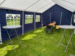 Paviljoentent 8 bij 4 meter te huur € 50,-, Ophalen, Gebruikt, Overige