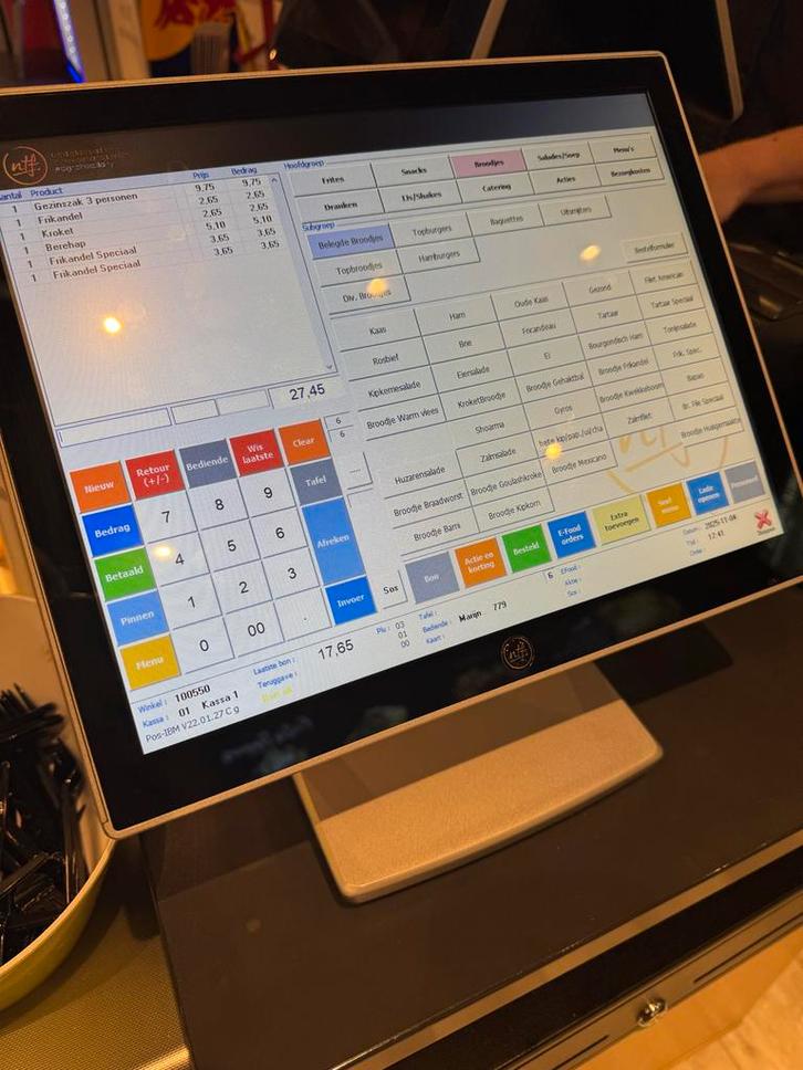 Kassa Systeem met Touchscreen FEC X-pos kassa, Zakelijke goederen, Kantoor en Winkelinrichting | Kassa's en Betaalsystemen, Ophalen of Verzenden