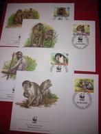 wwf/wnf fdc, Postzegels en Munten, Ophalen of Verzenden, Dier of Natuur, Gestempeld