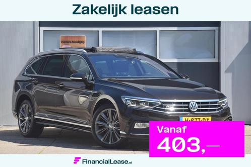 Volkswagen Passat Variant 1.6 TDI Elegance Business R PANORA, Auto's, Volkswagen, Bedrijf, Lease, Financial lease, Passat, 360° camera